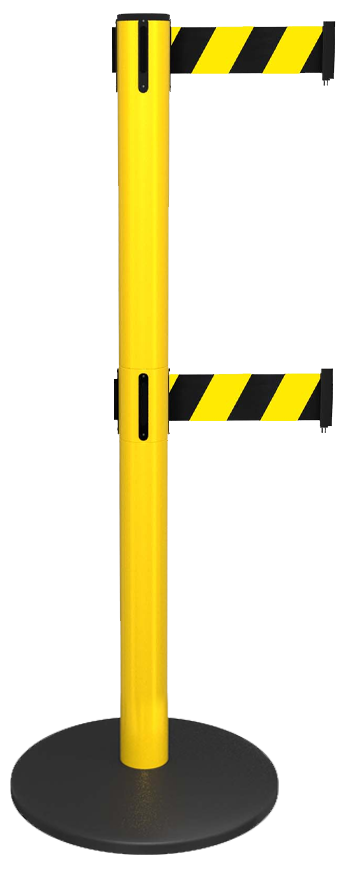 Safety Retractable Belt Barrier 250 Twin