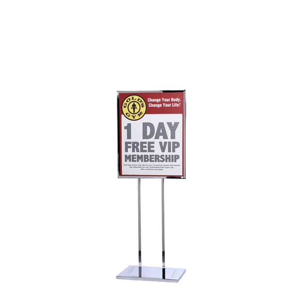 Single Frame Sign Stand