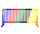 Colored Barricade Icon