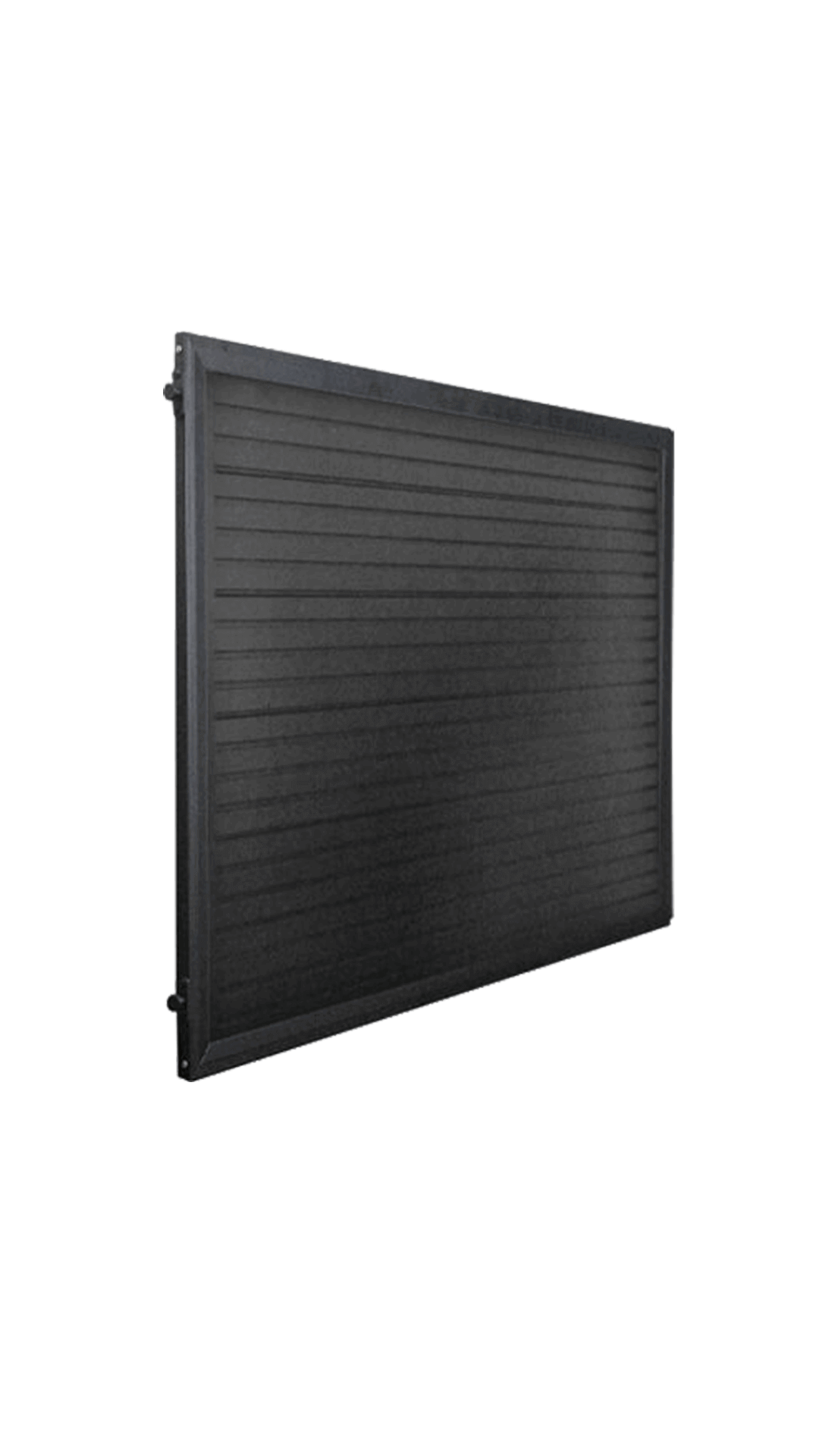 Black Slatwall Panel