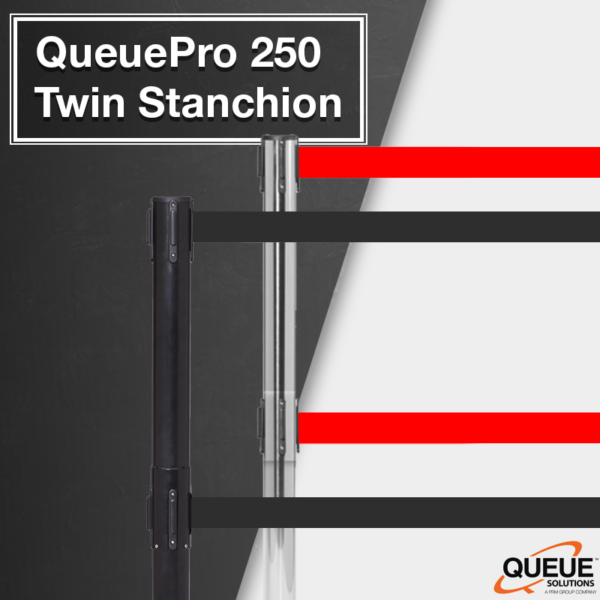 Optimizing Crowd Control with the QueuePro 250 Twin Belt Stanchion ...