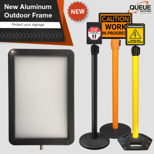 Introducing Queue Solutions’ Innovative Outdoor Signage Range