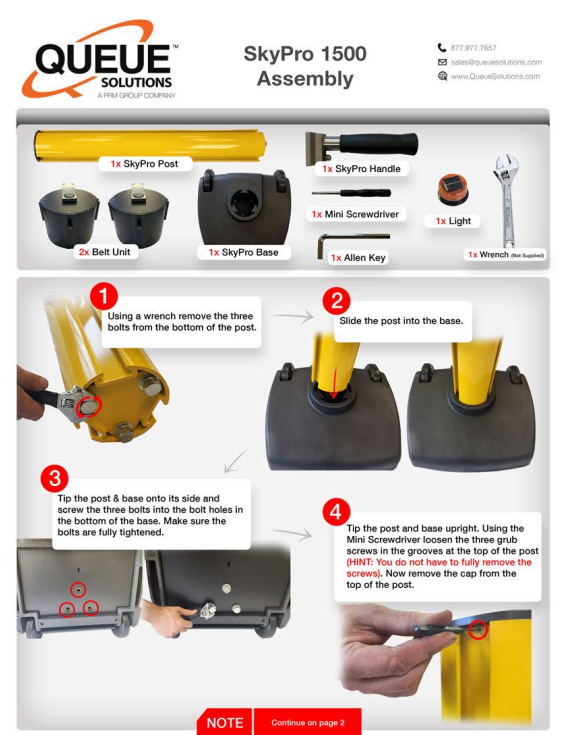 SkyPro Instruction