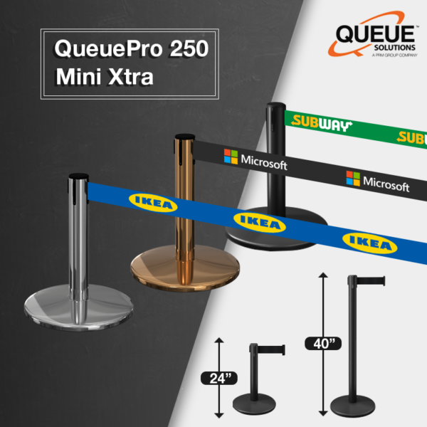 The QueuePro Mini 250 Xtra: Knee-High Crowd Control with a Highly ...