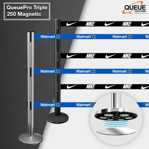 The QueuePro Triple 250 Magnetic: Improving Queueing Efficiency with Magnetic Precision