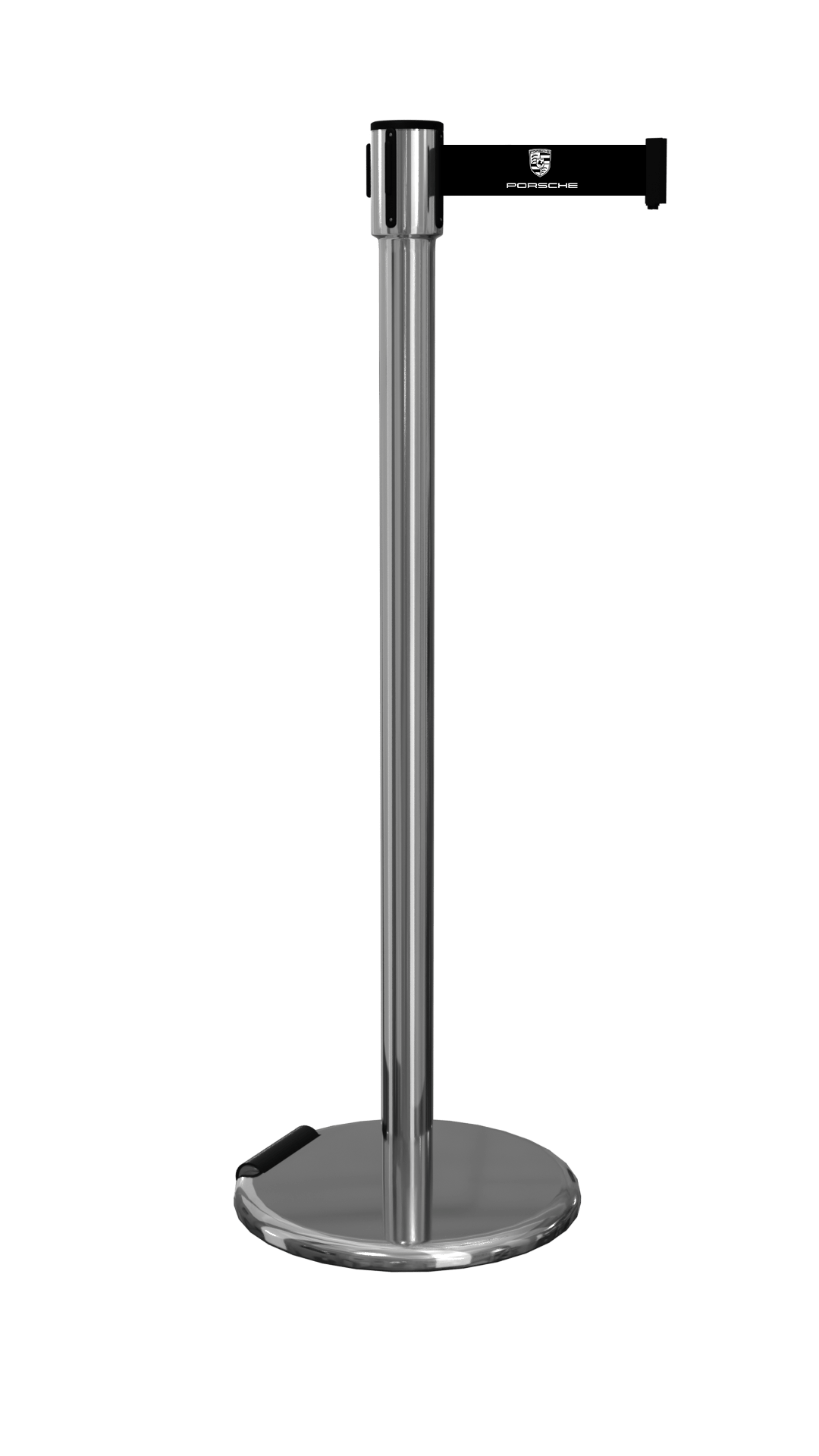 RollerPro 200 Polished Stainless Revolutionizing stanchion mobility