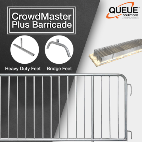CrowdMaster Plus Barricade banner