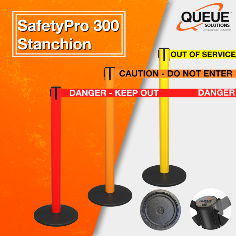 The Solution for Restricting Access: SafetyPro 300 | Queue Solutions