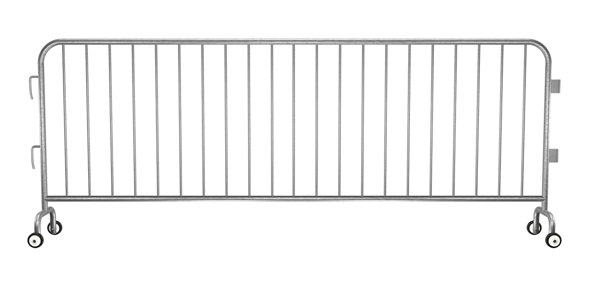 Heavy Duty CrowdMaster Barricade with Roller Feet