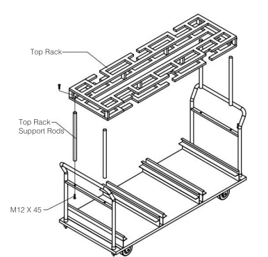 finishing the construction showing how and why the weathermaster cart is an efficient transport cart