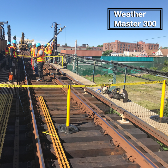 Heavy Duty Safety Stanchion : WeatherMaster 300