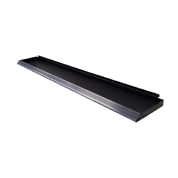 Slim Flat Metal Shelf