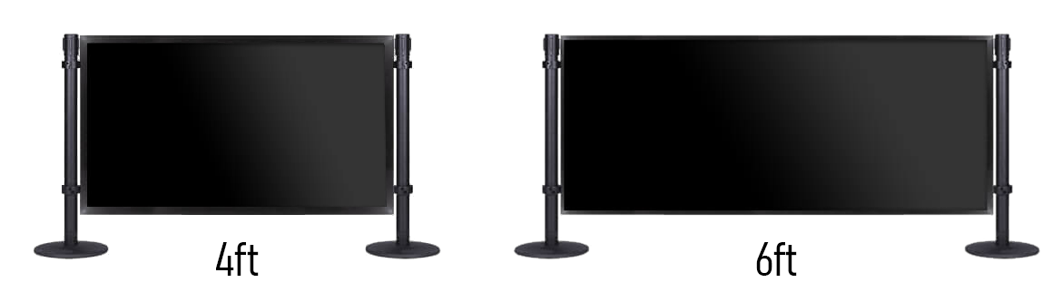 4ft and 6ft panels