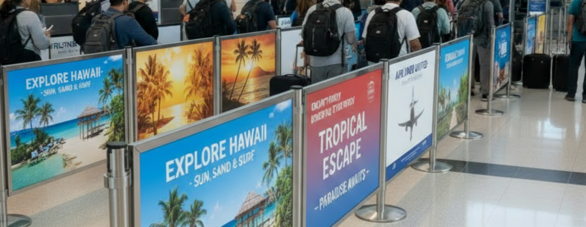 Airport Panels In Use