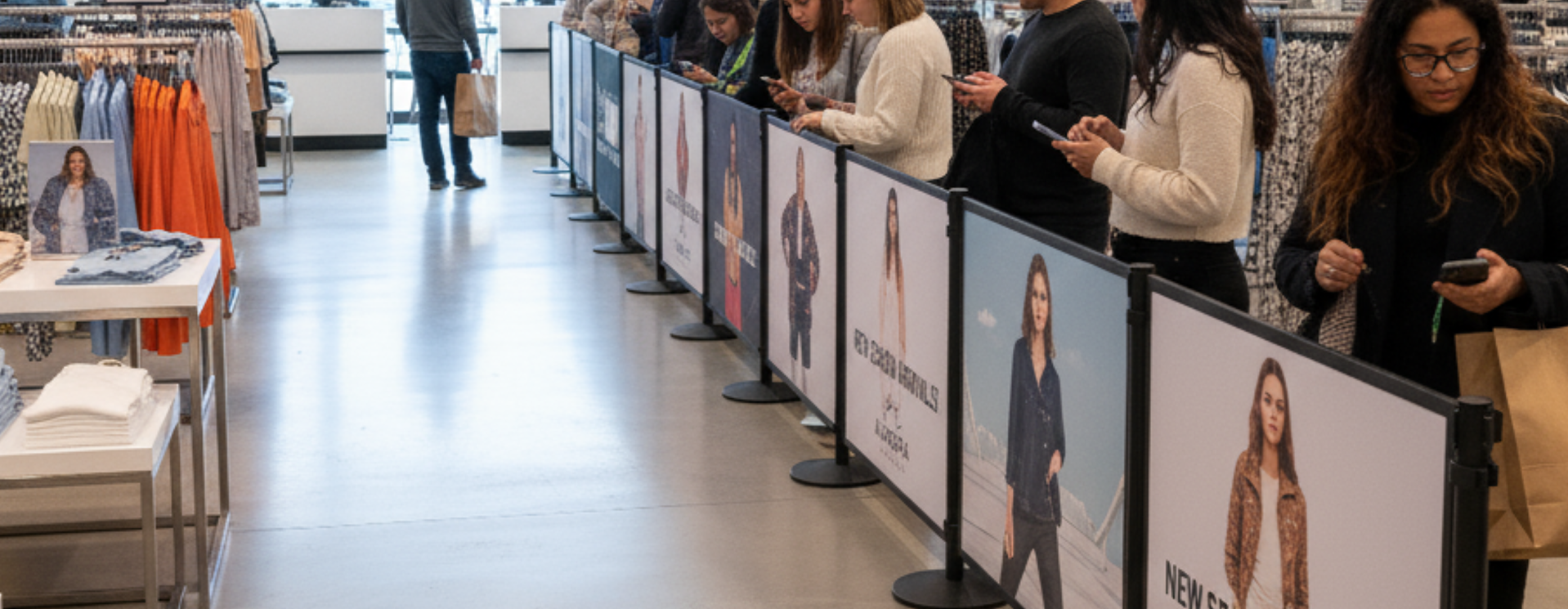 Retail Panels In Use