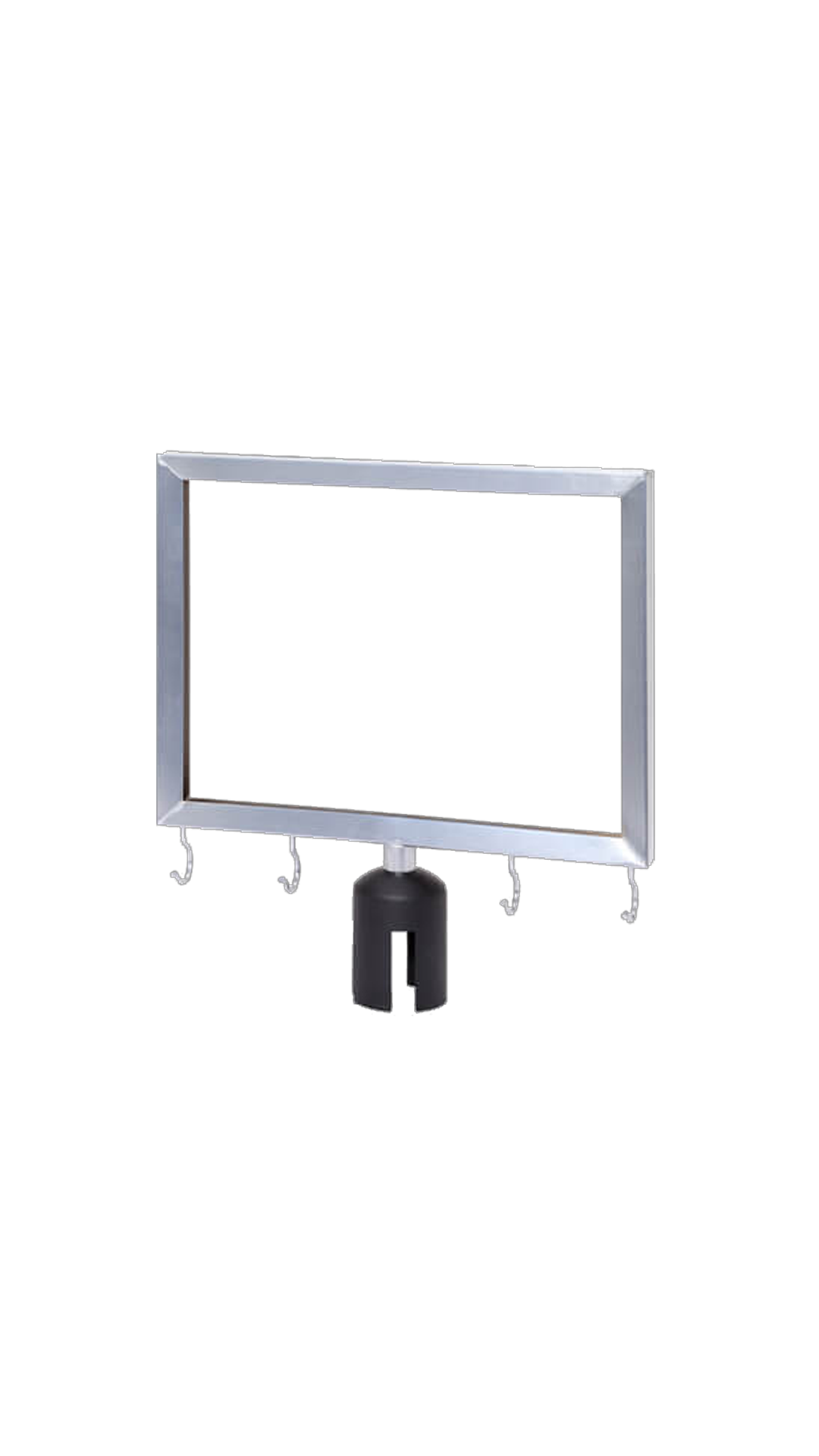 Post Top Umbrella Sign Frame