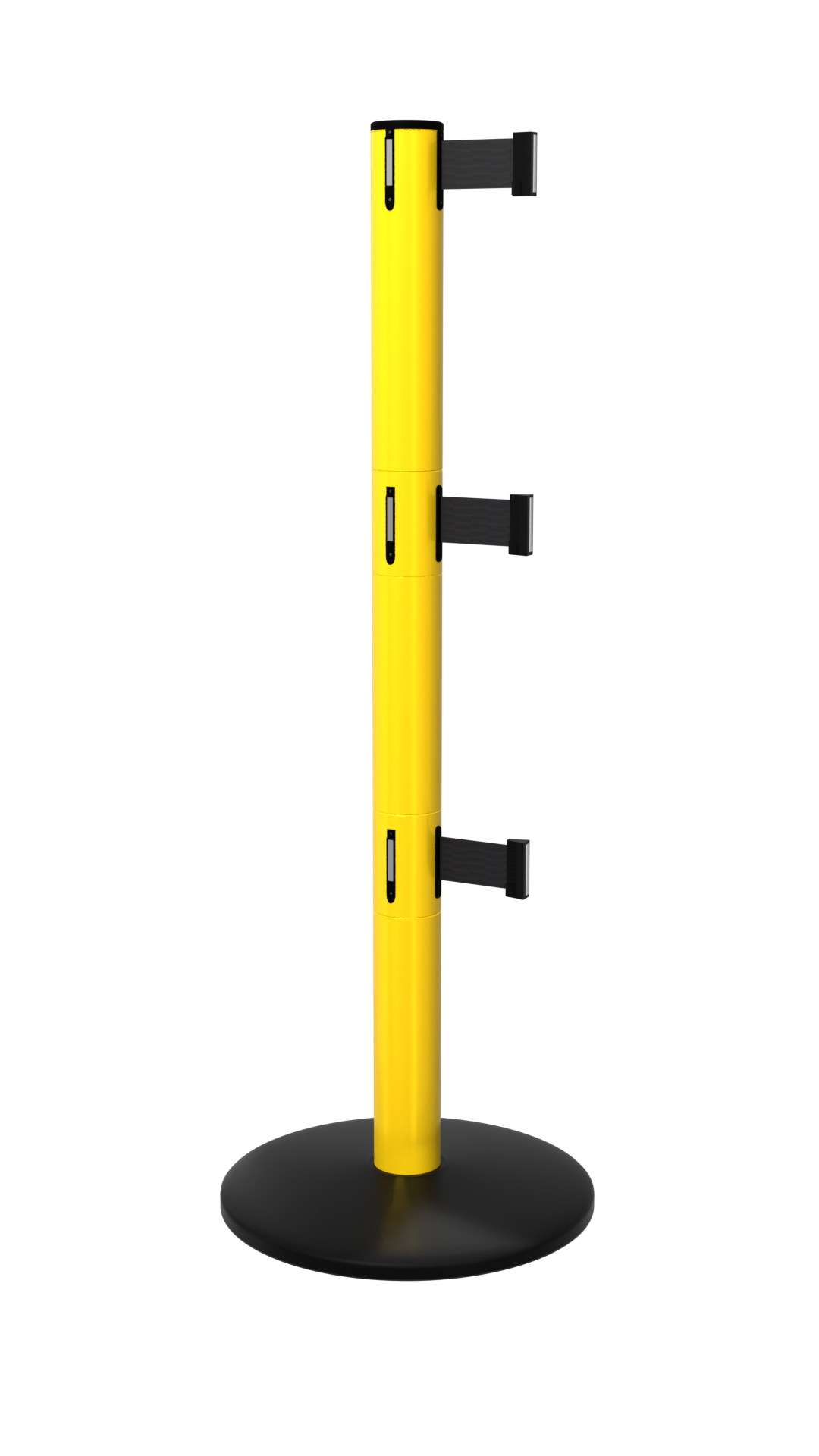 SafetyPro Breakaway Retractable Belt Barrier 250 Triple Belts