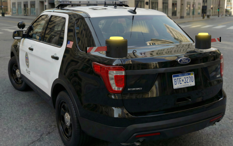 Magnetic unit in use